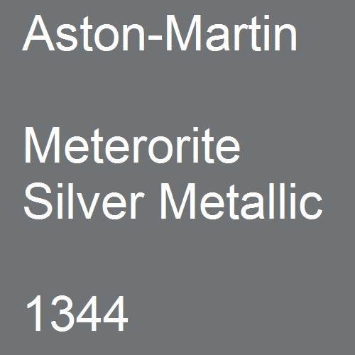 Aston-Martin, Meterorite Silver Metallic, 1344.